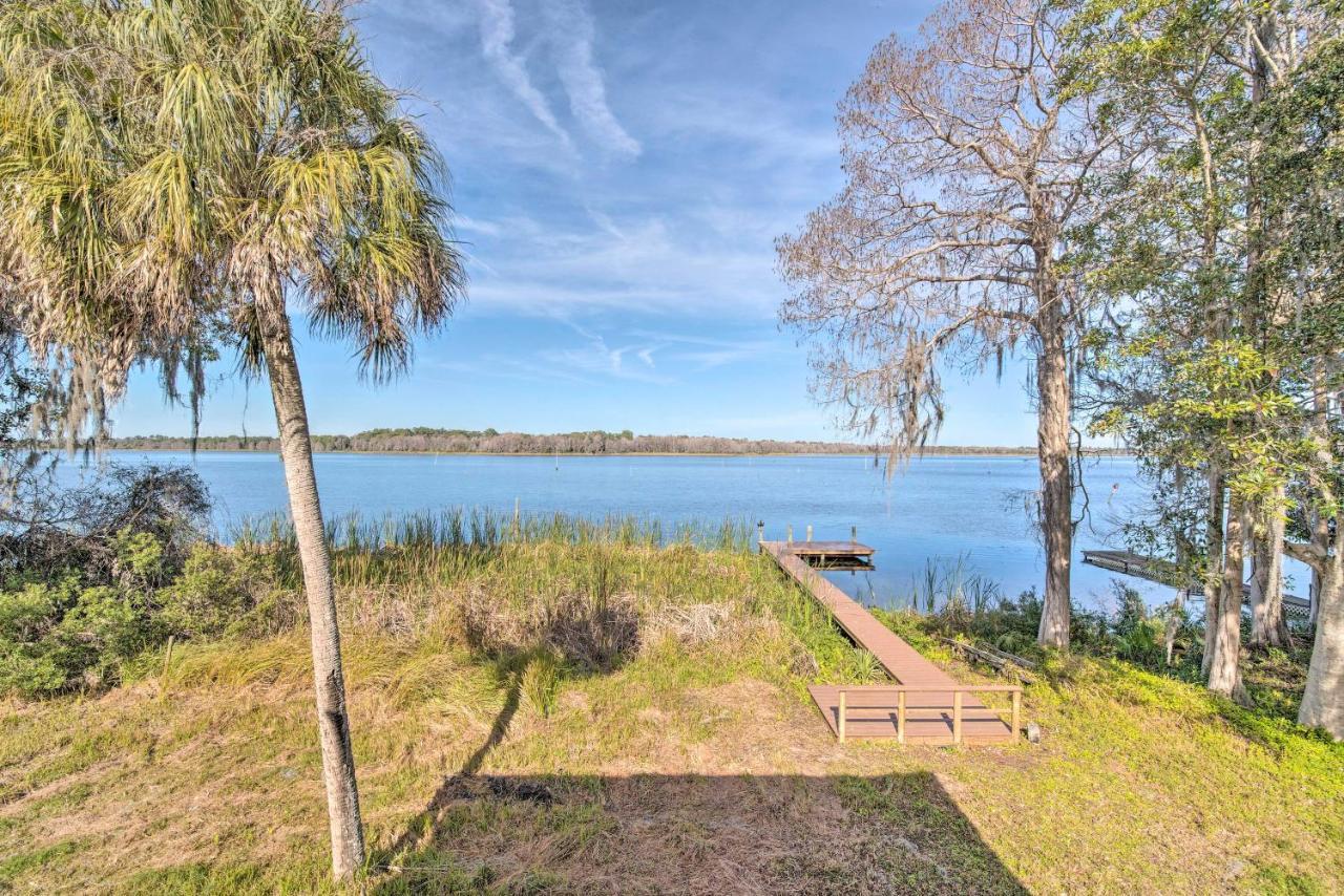 Lakefront Crystal River Home With Private Dock! ภายนอก รูปภาพ
