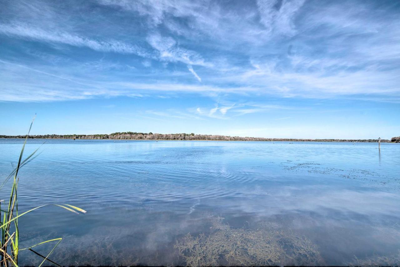 Lakefront Crystal River Home With Private Dock! ภายนอก รูปภาพ