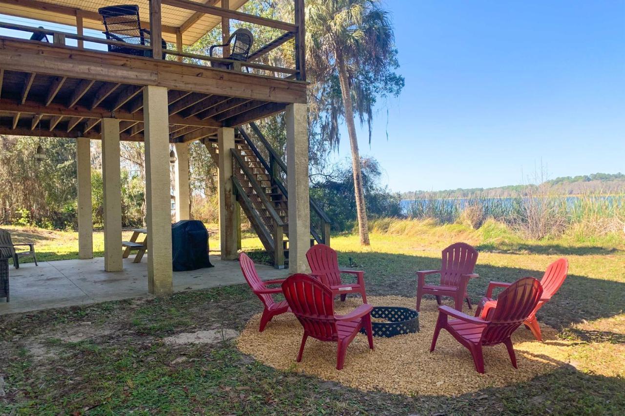 Lakefront Crystal River Home With Private Dock! ภายนอก รูปภาพ